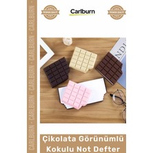 Carlburn #notdefteri Tatlı Görünüm Sıra Dışı Tasarım Kompakt Anı Defteri Çikolata Görünüm Kokulu Not Defter
