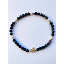 Stagora Jewelry Kan Taşı Kolye Doğa