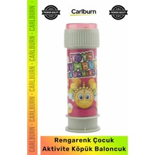 Carlburn #baloncuk Güvenli Dayanıklı Sıvı Eğlenceli Rengarenk Çocuk Aktivite Köpük Baloncuk