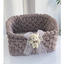 Ayıcıklı Kahve Bebek Sepeti