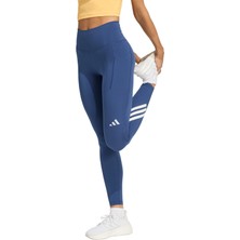 AKA0130 Adidas ADI365 3s 1-1 L Kadın Tayt Mavi