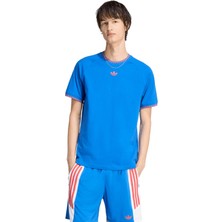 Adidas Originals KC6447 CHEST STRIPES ENGINEERED COLLAR TEE