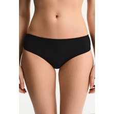 Penti Si̇yah Aspen Dokulu Orta Bel Bikini Altı