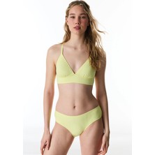 Penti Sarı Arya Dokulu Orta Bel Bikini Altı