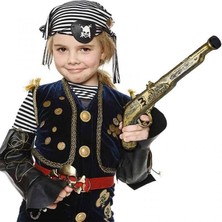 Eskitilmiş Desenli Plastik Oyuncak Korsan Sı 40 cm - Lisinya