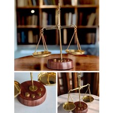 MiraLive Retro Ahşap El Terazisi Kuyumcu Terazisi Antika Kolleksiyon Nostaljik 10 gr Pirinç Ağırlık