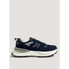 Hammer Jack Lacivert - Koyu Gri Erkek Sneaker Peru Premıum M Ayakkabı