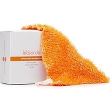 Süper Esnek Turuncu Banyo Lifi Tüm Cilt Tiplerine Uygun Duş Lifi Unisex 20X30 cm