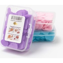 3’lü Renkli Kalp Şekilli Taşınabilir El Sabunu – Hijyenik Tek Kullanımlık Sabun Kutusu