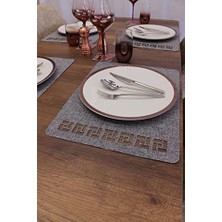 Gri Tangram Int Lazer Kesim Amerikan Servis 2 Adet 35X45 cm