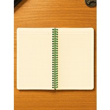 MiraLive I’ll Be There For You Tasarımlı Spiralli Çizgili Defter – 80 Yaprak, 160 Sayfa (18 x 24 Cm)