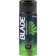 Blade Deodorant Dream 150 Mililitre Düz Desenli Alüminyumsuz Malzeme ile Ferahlatıcı Etki