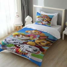 Mavi Paw Petrol Ekibi Nevresim Takımı M40