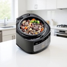 Y85 Multi 2 Si 1 Arada Airfryer Fritöz ve Elektrikli Düdüklü Tencere