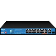 Ewind EW-S1819CF-AP16*FE Poe+ 2*ge+1*gf Unmanaged Poe SWITCH(250W)