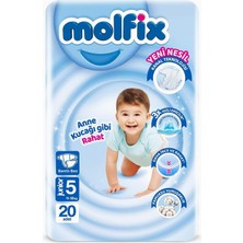 Molfix 5 Beden Junior Bantlı Bez (1 x 20 Adet)
