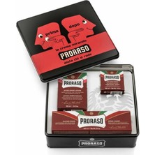 Proraso Sandal Ağacı Kokusuyla Vintage Tıraş Seti 100 ml Yumuşatıcı ve Ferahlatıcı Etki