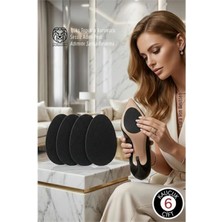 Narnuga Premium Kauçuk Ayakkabı Kaydırmazı - Lüks Topuklu Koruyucu & Sessiz Adım Pedi 6 Çift