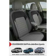 Gm Design Mocha Taytüyü Oto Koltuk Kılıfı (Volkswagen Bora-Golf-Jetta-Polo Uyumlu)