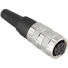 Maojwei J09-5A ,M16/5PIN Kablo Tip Düz/dişi Konnektör