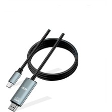 Go-Des Go Des GD-HM832 8k Görüntü Kalitesi Type-C To HDMI Kablo 1.8m Siyah