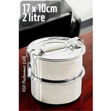 Narnuga Sefer Tası Paslanmaz Çelik Yemek Kabı 17 cm 2 Litre