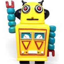 Mcg® Decotown Nostaljik Sevimli Uzaylı Robot Şeklinde Figür Biblo