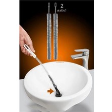Narnuga Mutfak Banyo Lavabo Gider Açma Fırçası 2 Adet