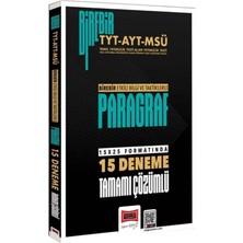 Yargı Yayıncılık Yargı Yayınları 2026 Birebir Tyt Ayt Msü Paragraf Tamamı Çözümlü 15 Deneme Sınavı
