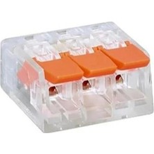 Elma 3'lü Tırnaklı Buat Klemens Wago Tip 100 Adet