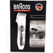 Braons Şarj Edilebilir Kablosuz Tıraş Makinesi BRS-1217