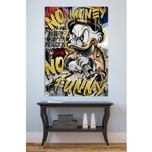 Mushen Studio Neon Graffiti Donald Duck Tablo -   Desenli Cool Ördek Pop Art Duvar Dekoru
