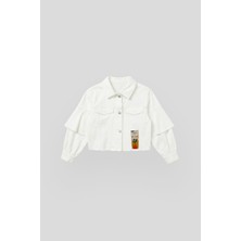 Lia Lea Bg Store Kız Çocuk Beyaz Ceket