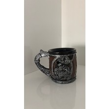 EvdeTrashTalk Viking Savaşcısı Temalı Kupa, 3D Tasarım Kupa