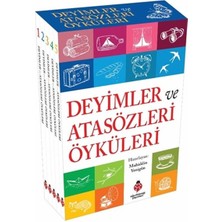 Uğurböceği Yayınları Deyimler ve Atasözleri Öyküleri Seti (5 Kitap) Eğitim Amaçlı Türkçe Kitap