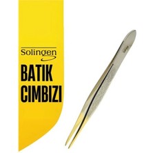 MiraLive Ince Uçlu Batık Cımbızı - Şık ve Hassas Kaş Şekillendirme Solingen Professional