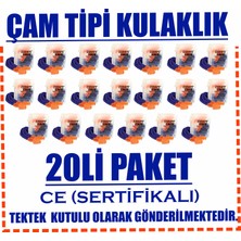 Çam Tipi Iş KULAKLIĞI-KUTULU-20LI Paket-Ce Li