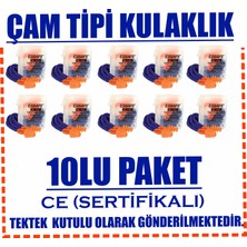 Çam Tipi Iş KULAKLIĞI-KUTULU-10LU Paket-Ce Li