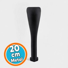 Nzb Mobilya Ayakları Kanepe Baza Tv Ünitesi Konsol Koltuk Ayağı Ayağı Metal Ayakları 20 cm Siyah
