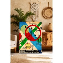 Mushen Studio Bauhaus Point And Line To Plane Retro Sanat Tablosu - Geometrik Soyut Duvar Dekoru
