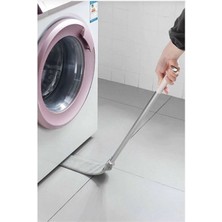 Özgürce Yedekli Mikrofiber Başlıklı Girintili Yüzey Temizlik Mopası