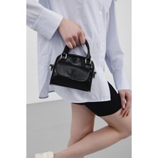 Shule Bags Nala Mini Retro Çapraz Çanta Siyah