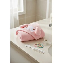 Miniso Sanrio Lisanslı My Melody Çizgi Film Desenli Emici Saç Havlusu