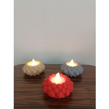 Toyo 3lü Dekoratif Bubble LED Mumluk