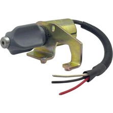 Ais 12V STOP SELENOİDİ YAN AYAKLI (SAĞ AYAK) BOSCH RSV TİPİ CUMMINS-WOODWARD