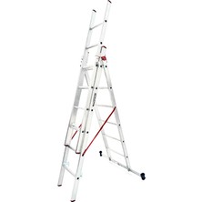 Daimer 3x2 (6 Mt) A Tipi Sürgülü Alüminyum Merdiven