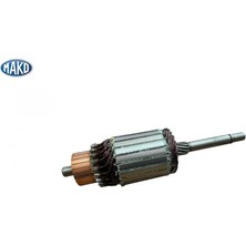 Mako 12V Marş Kollektörü (Segmansız 127) Tofaş Doğan/kartal/şahin/slx-Fıat Uno/tıpo/tempra/palıo/s