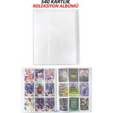 Hediyecik Panini 540 Kartlık Koleksiyon Albümü – Şeffaf Kart Dosyası –koleksiyon Oyun Kartı Albümü