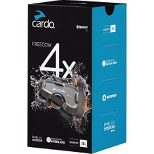 Cardo Freecom 4x Bluetooth ve Intercom Jbl (Tekli Paket)