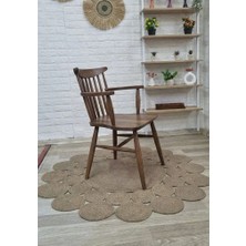 Silla Concept Kollu Yıldız Sandalye Ceviz Ahşap Sandalye